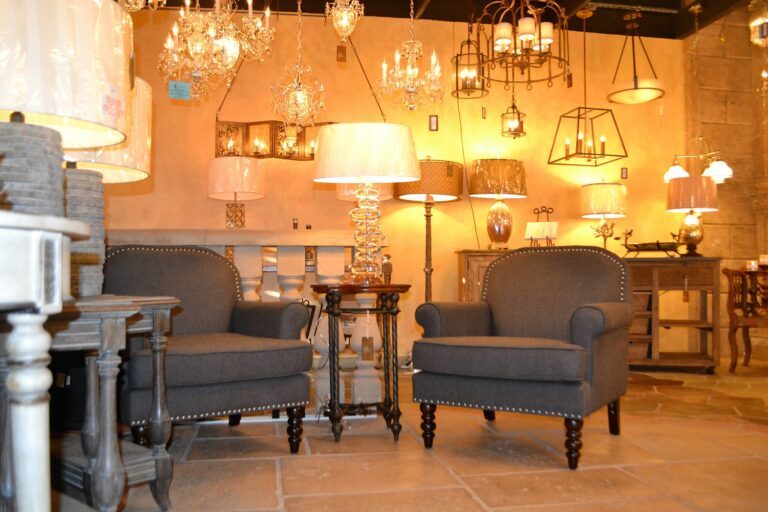 best custom fine lighting showroom in monterey