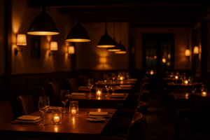 How Do Restaurants Make Their Lighting Feel So Inviting?
