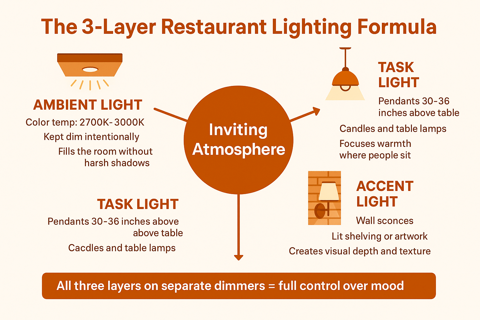 How Do Restaurants Make Their Lighting Feel So Inviting?