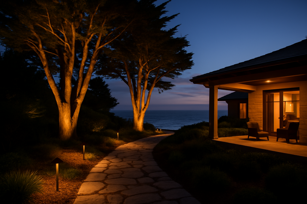 Planning Outdoor Lighting for a Pebble Beach or Carmel Property