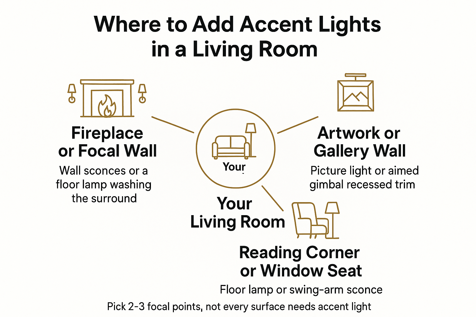 Why Your Living Room Feels Flat (And How Accent Lights Fix It)